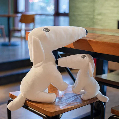 Adorable Russian Borzoi Soft Toy Dog