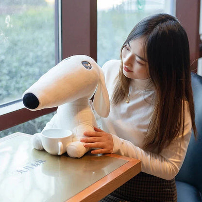 Adorable Russian Borzoi Soft Toy Dog