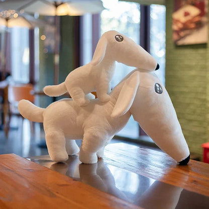 Adorable Russian Borzoi Soft Toy Dog