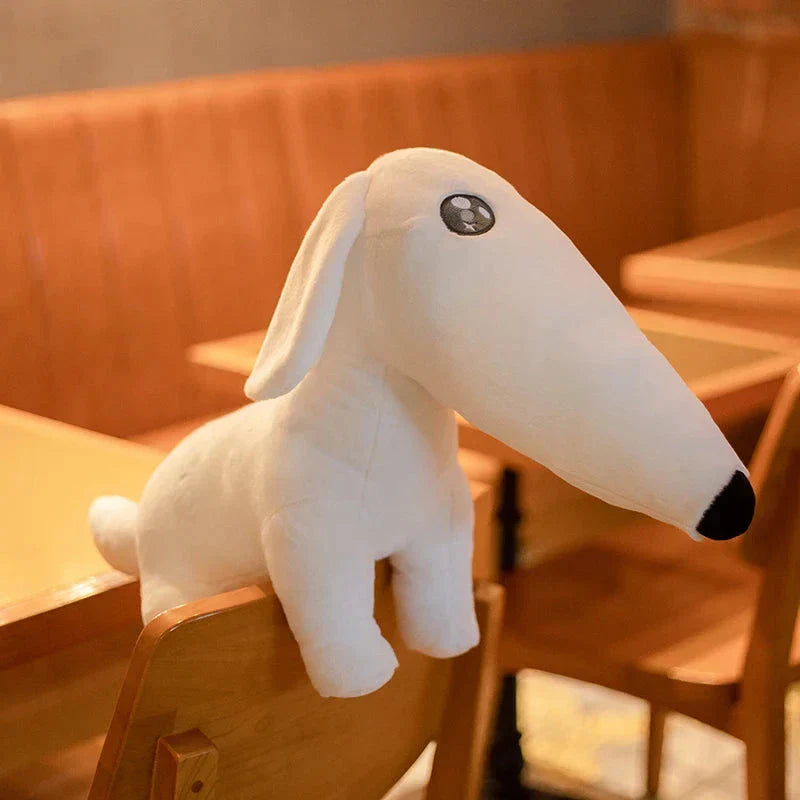 Adorable Russian Borzoi Soft Toy Dog