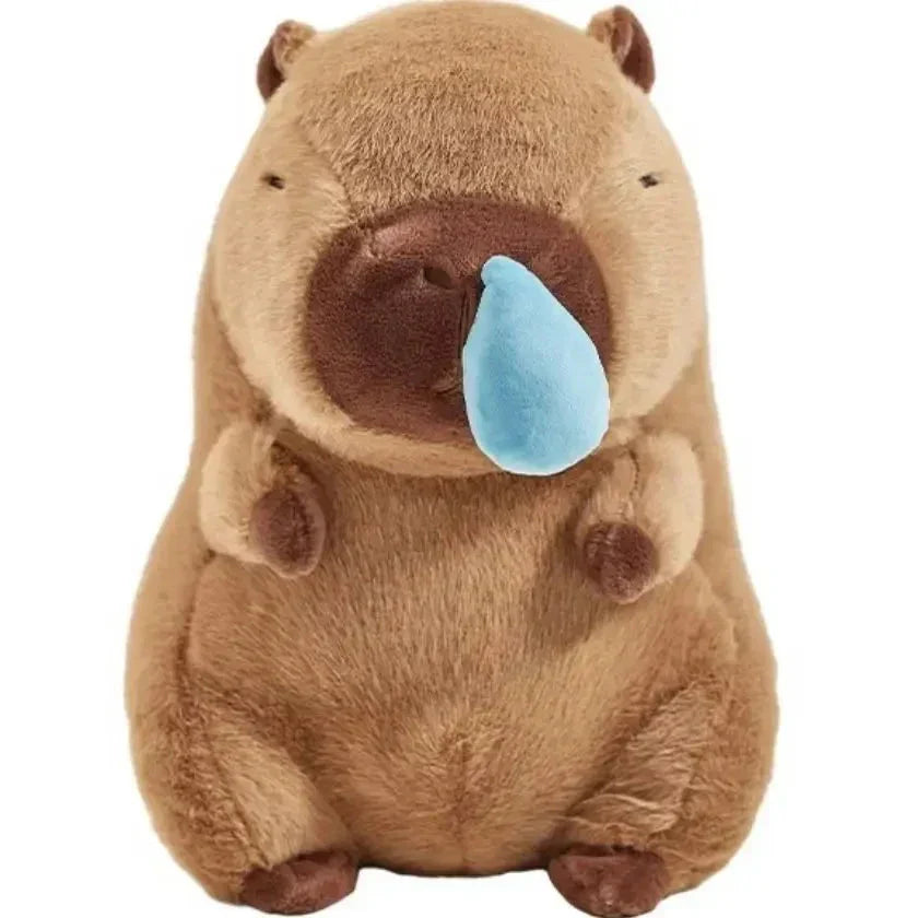 Adorable Sick Capybara Stuffed Animal Toy - Fesara