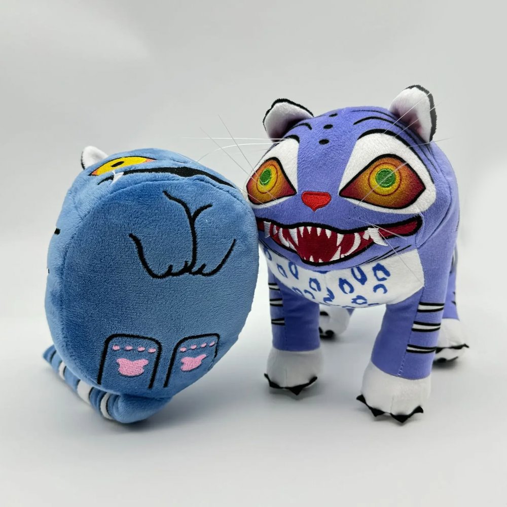 Cute Blue Tiger & Crow Soft Plush Toys