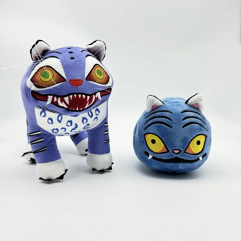 Cute Blue Tiger & Crow Soft Plush Toys