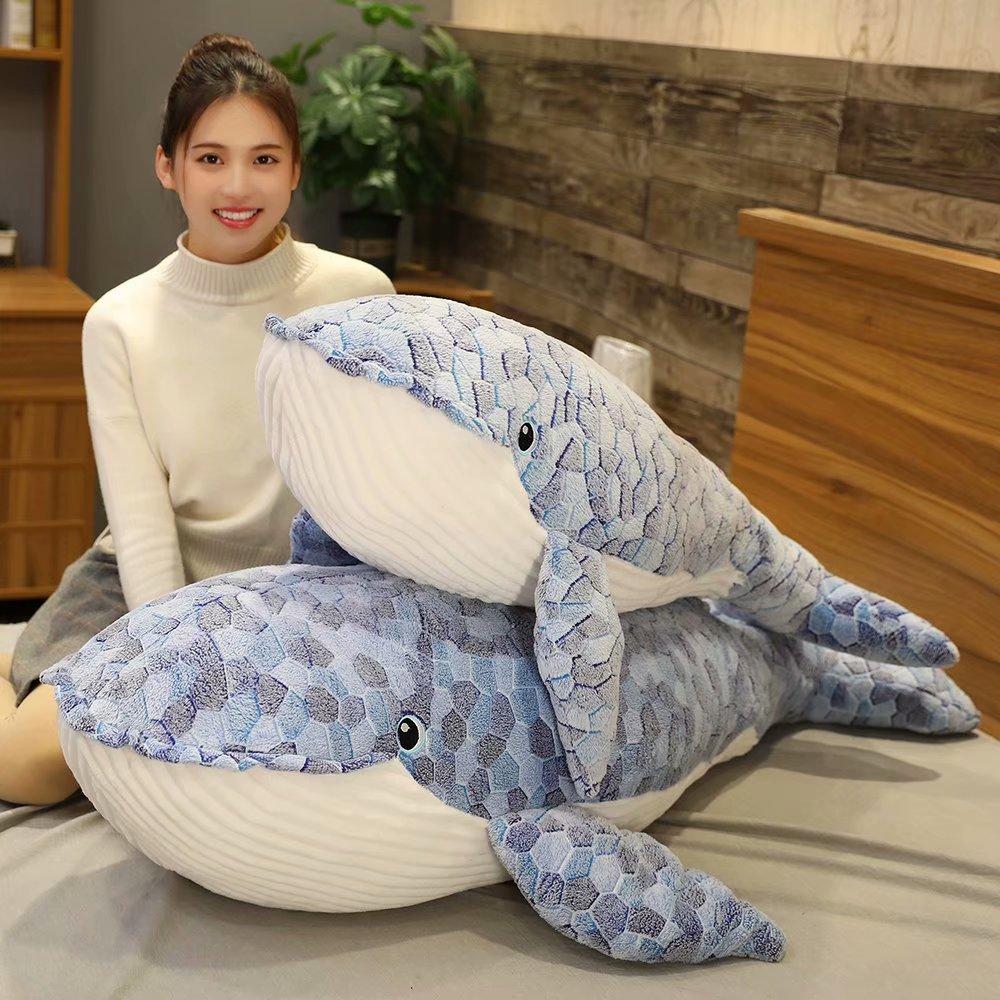 Big Soft Whale Stuffed Animal - Fesara