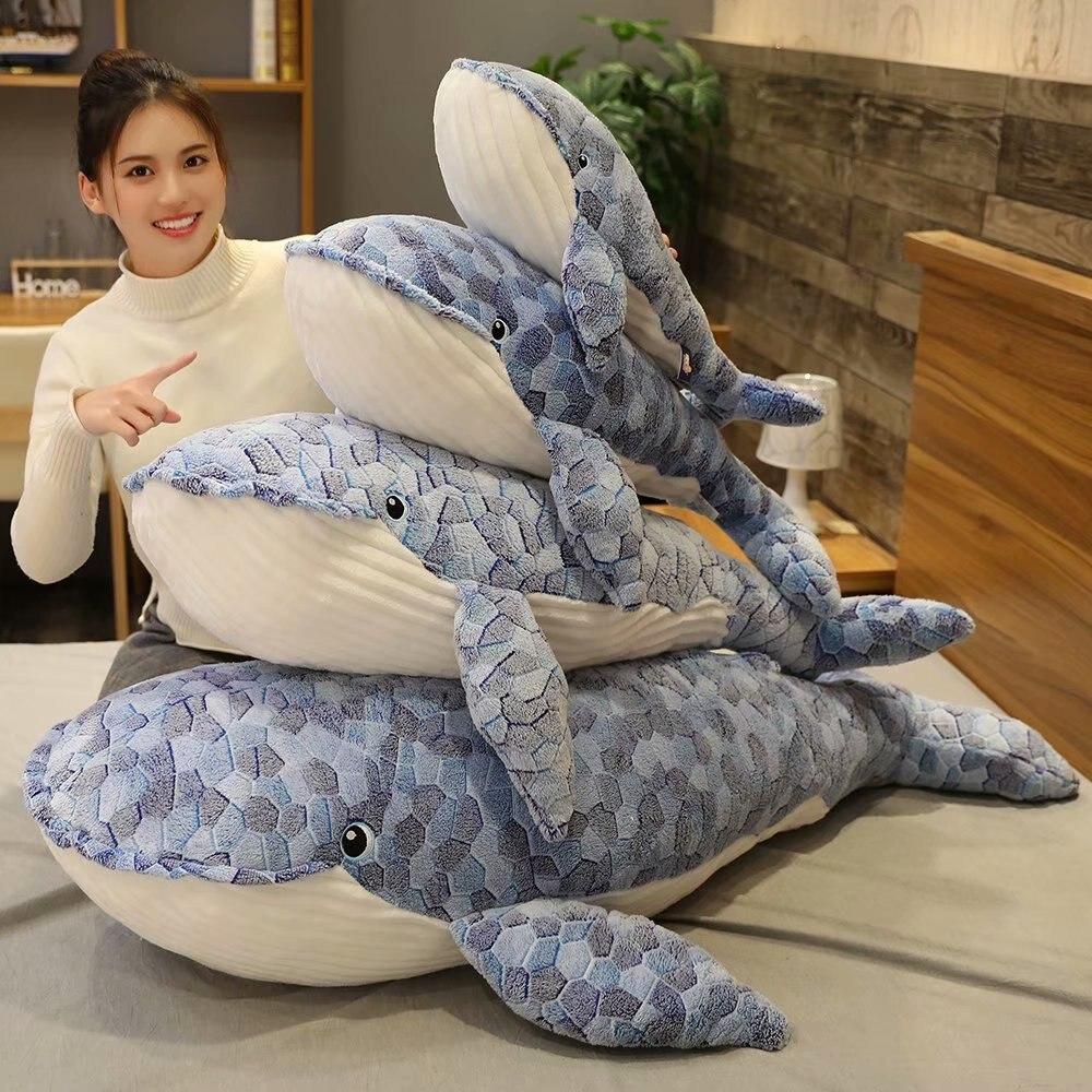 Big Soft Whale Stuffed Animal