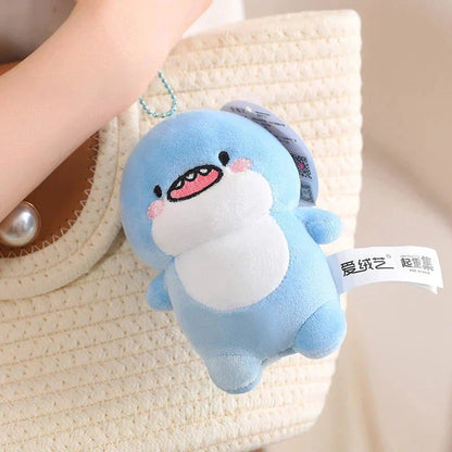 Cute Blue Shark Stuffed Animal Toy
