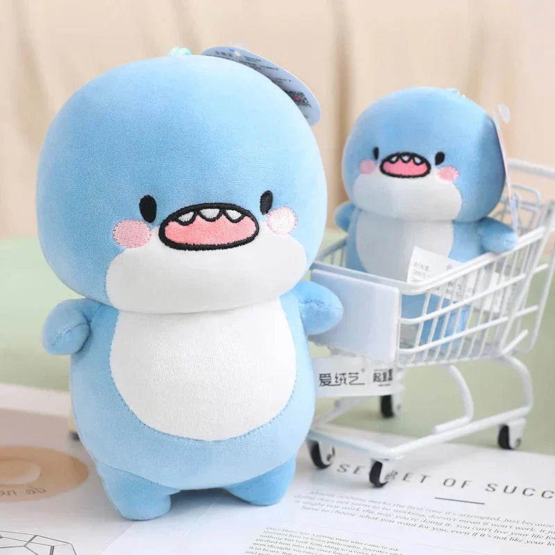 Cute Blue Shark Stuffed Animal Toy