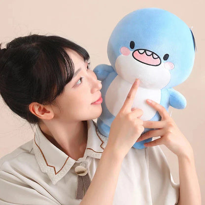 Cute Blue Shark Stuffed Animal Toy