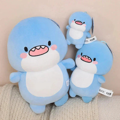 Cute Blue Shark Stuffed Animal Toy - Fesara