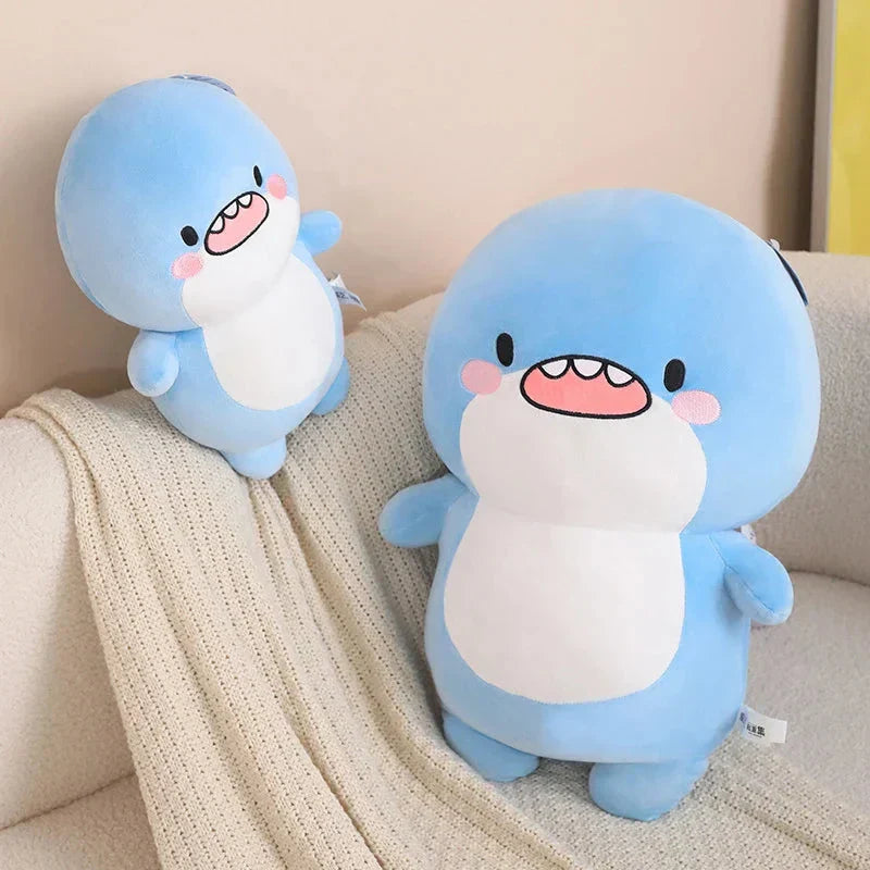 Cute Blue Shark Stuffed Animal Toy