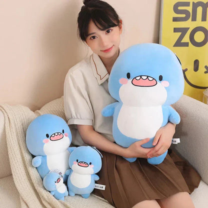 Cute Blue Shark Stuffed Animal Toy