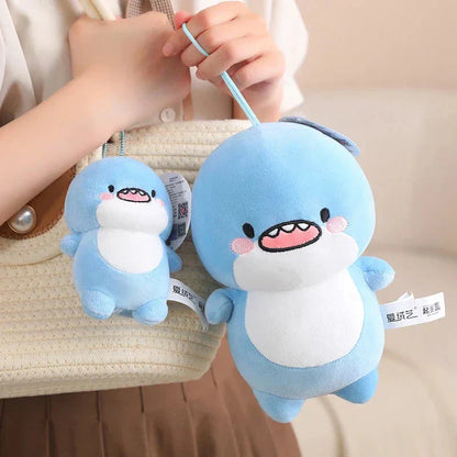 Cute Blue Shark Stuffed Animal Toy