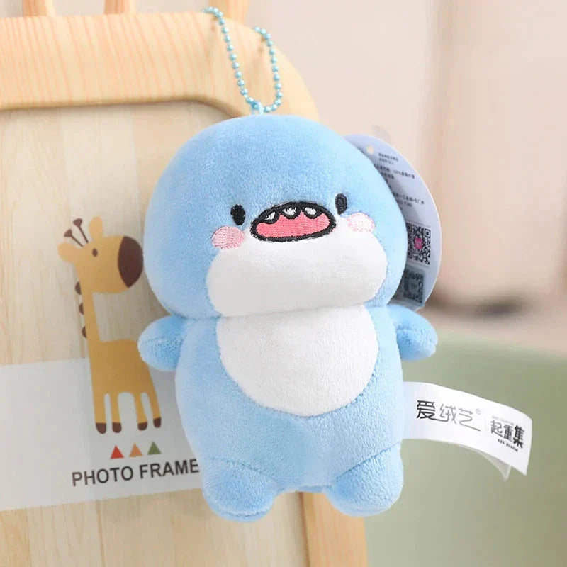 Cute Blue Shark Stuffed Animal Toy