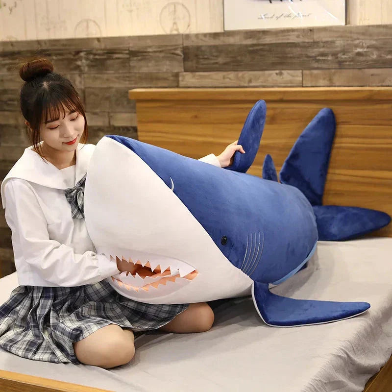 Cuddly Great White Shark Soft Toy - Fesara