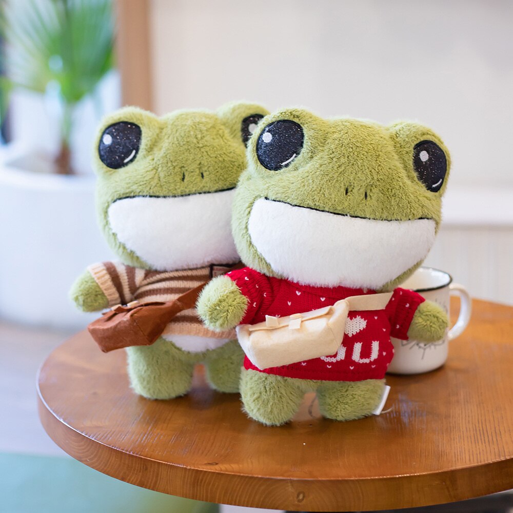 Cute Small Frog Stuffed Animal Toy