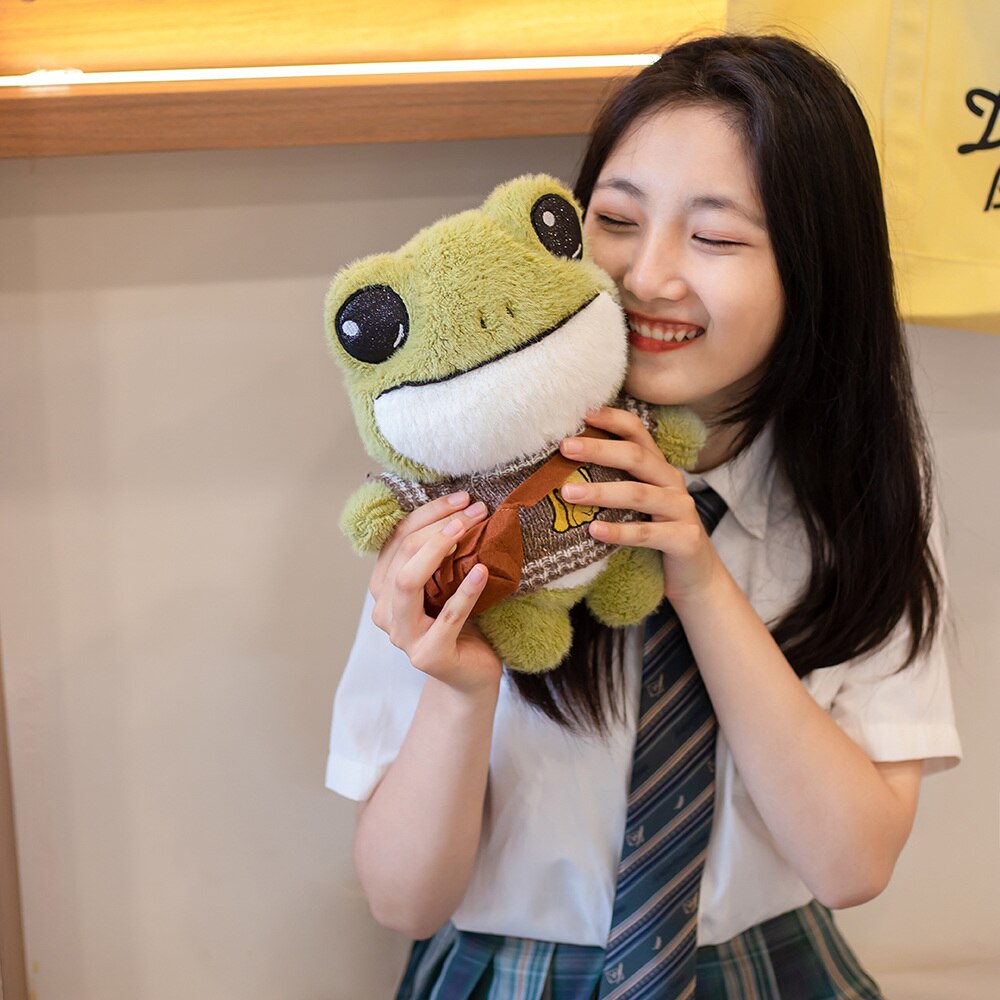 Cute Small Frog Stuffed Animal Toy