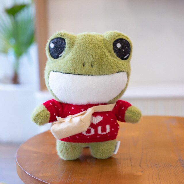 Cute Small Frog Stuffed Animal Toy
