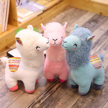 Soft Alpaca Figurine Set