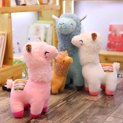 Soft Alpaca Figurine Set