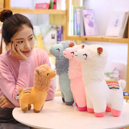 Soft Alpaca Figurine Set