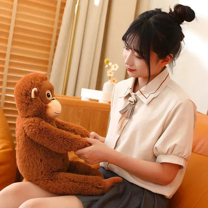 Soft Cuddly Monkey Stuffed Animal Toy