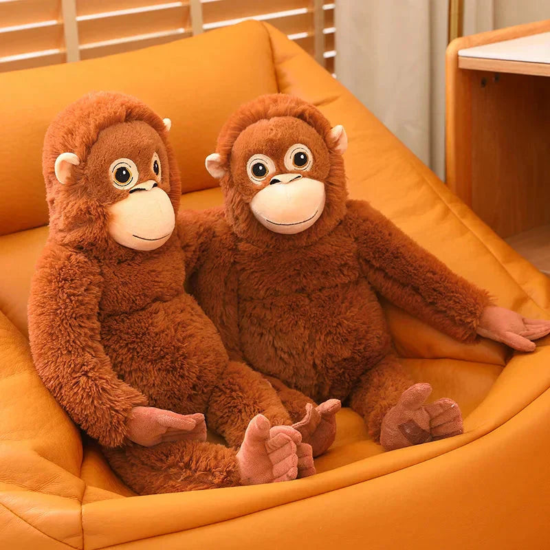 Soft Cuddly Monkey Stuffed Animal Toy