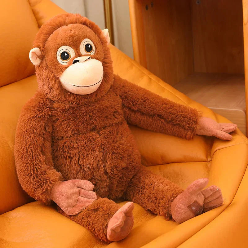 Soft Cuddly Monkey Stuffed Animal Toy
