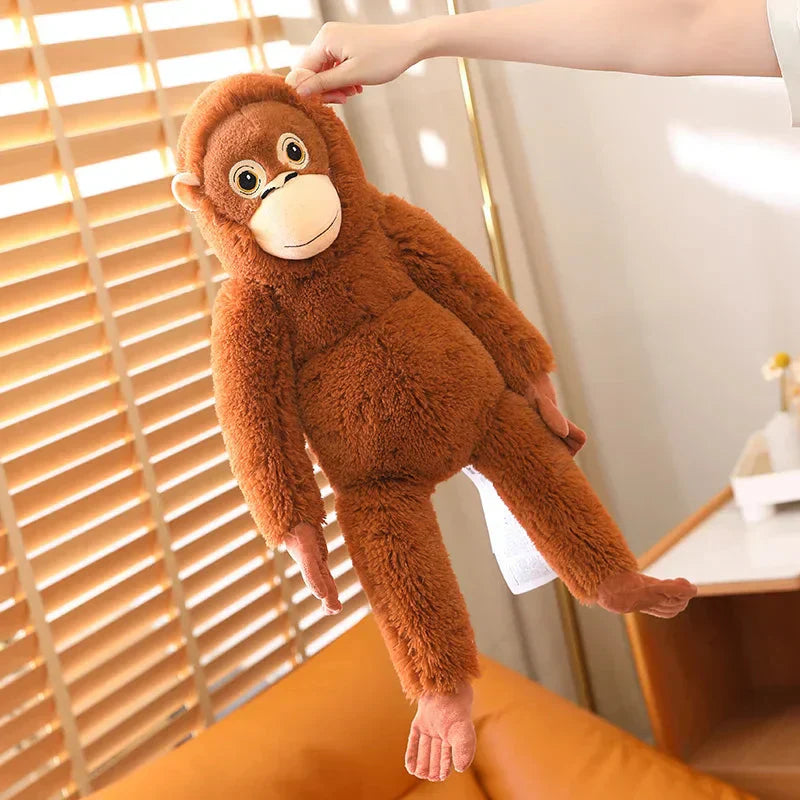 Soft Cuddly Monkey Stuffed Animal Toy