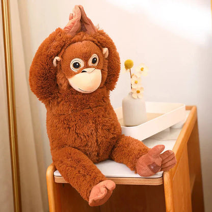 Soft Cuddly Monkey Stuffed Animal Toy