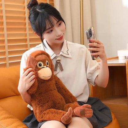 Soft Cuddly Monkey Stuffed Animal Toy