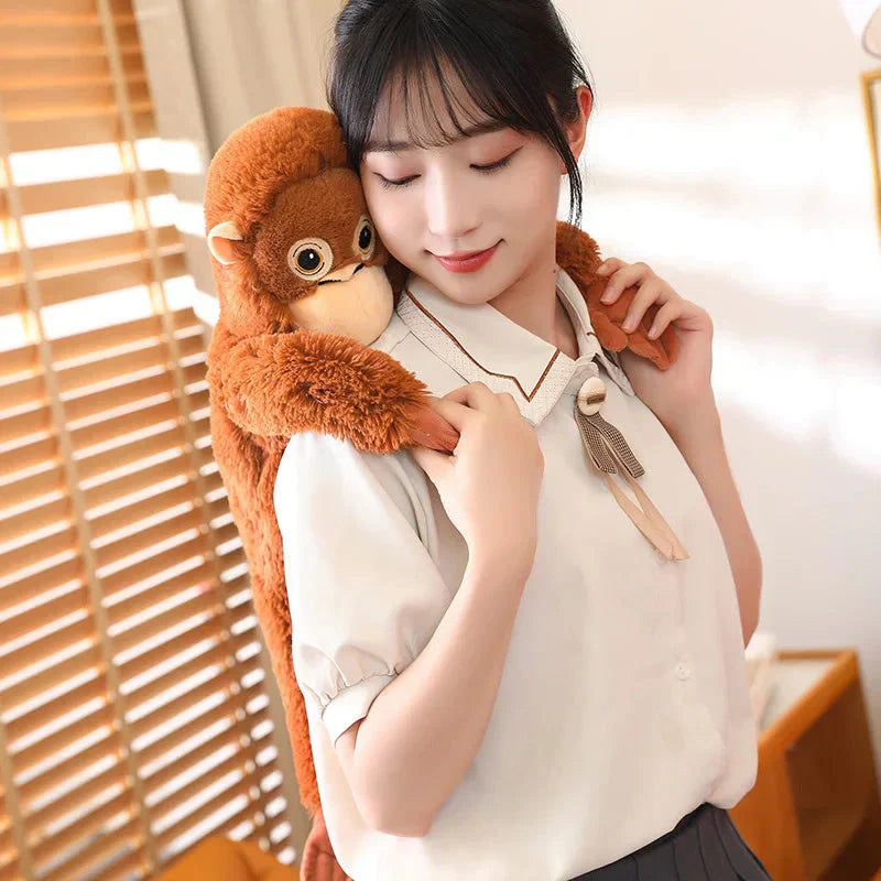 Soft Cuddly Monkey Stuffed Animal Toy
