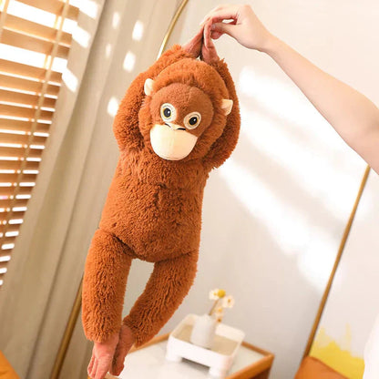 Soft Cuddly Monkey Stuffed Animal Toy
