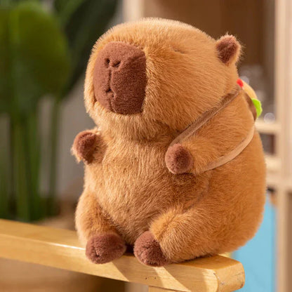 Cute Plush Burger Backpack Charms - Fesara