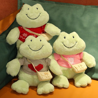 Cute Funny Frog Soft Toy Collection