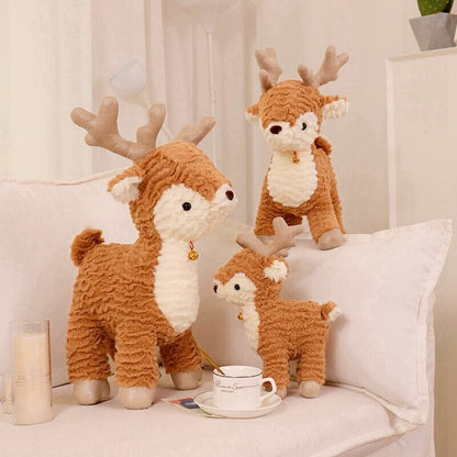 Soft Christmas Reindeer Teddy Plush Toy