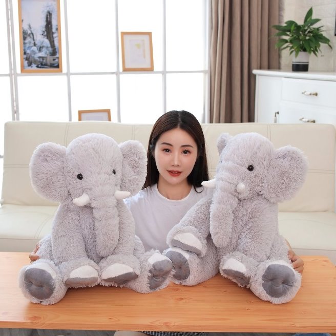Cuddly Elephant Figurine Set