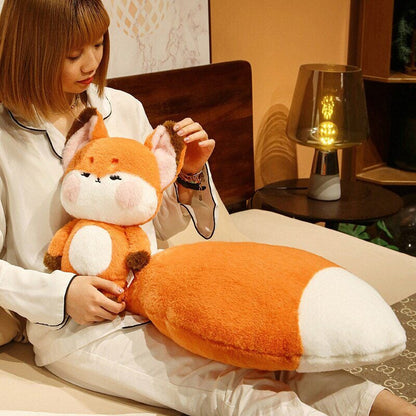Soft Cute Big Tail Fox Stuffed Animals