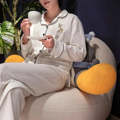 Plush Penguin Support Cushion Pillow Pad