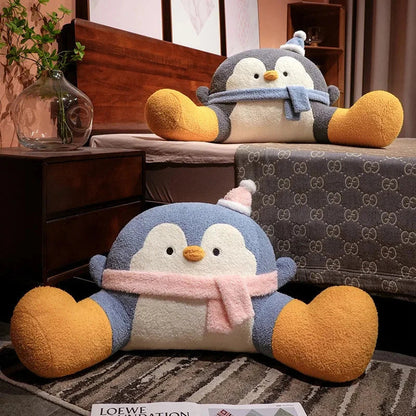 Plush Penguin Support Cushion Pillow Pad
