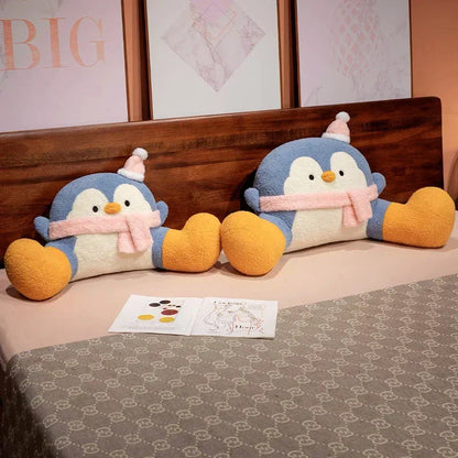 Plush Penguin Support Cushion Pillow Pad