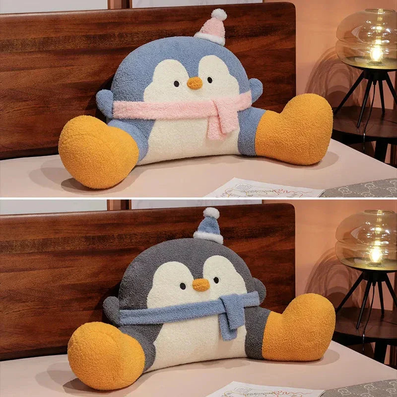 Plush Penguin Support Cushion Pillow Pad