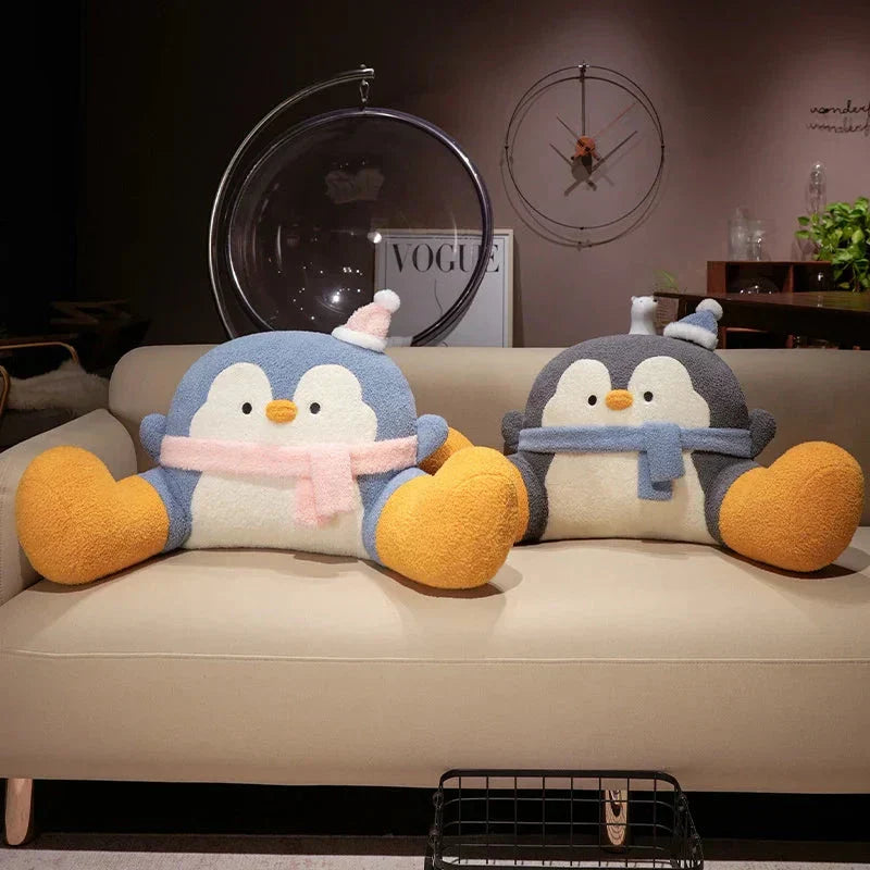 Plush Penguin Support Cushion Pillow Pad