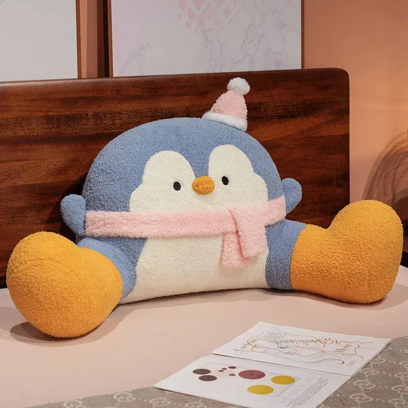 Plush Penguin Support Cushion Pillow Pad