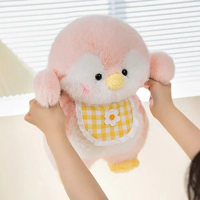 Soft Adorable Penguin Plush Toys with Bib