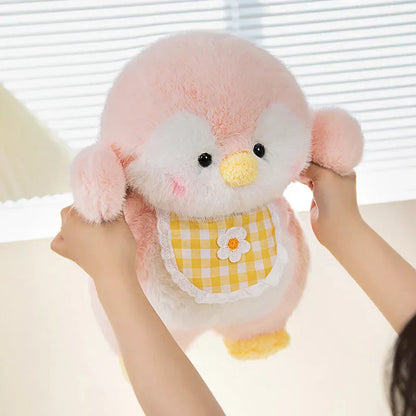 Soft Adorable Penguin Plush Toys with Bib