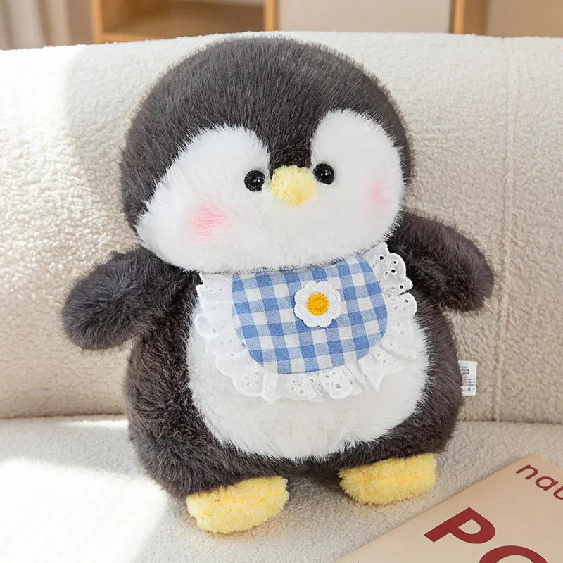 Soft Adorable Penguin Plush Toys with Bib