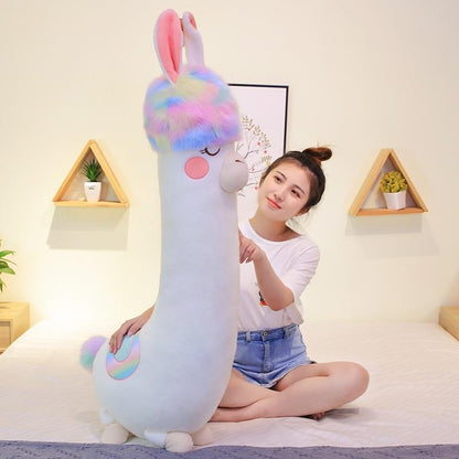 Colorful Plush Alpaca Hair Clips