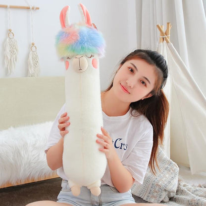 Colorful Plush Alpaca Hair Clips