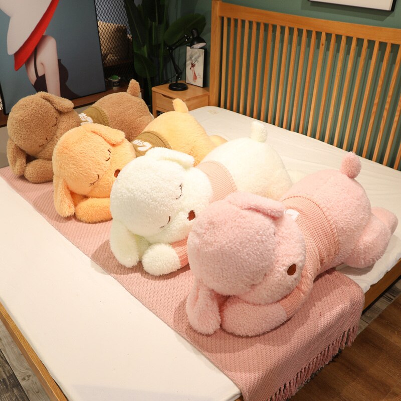 Cuddly Brown White Teddy Bear Plush Toy