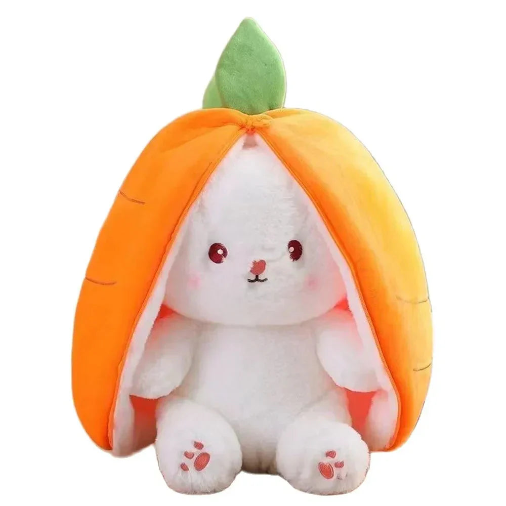 Soft Cute Bunny Plush Toy Zip Up